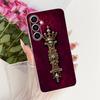 For Samsung Galaxy S23 FE Case S23 Plus Cute Crown Letters Cover Soft Slim Phone Case For Samsung S23 Ultra S 23 S23+ Funda Bags