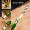 2pcs Stainless Steel Fruit Corer, Red Pepper Seed Remover, Vegetable and Fruit Corer, Kitchen Gadget, Convenient for Peeling and Slicing