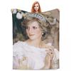 Prinzessin von Wales Weiche Langlebige Decke Diana Lady Camping Überwurfdecke Winter Bedrucktes Design Flanell Bettüberwurf Sofa Bettbezug