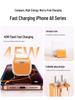 45W Fast Charger for iPhone 16 Pro Max & Apple Devices: 15 Gallium Nitride