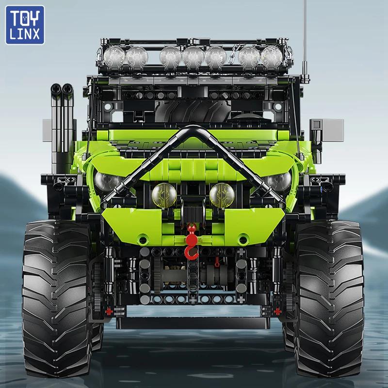 TOYLYNX DIY Moc Off-road Vehicle Building Blocks 1:8 Racing Car Model Toys Gift Children Adult Birthday Christmas Gifts Set