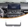ABS Carbon Car Navigation Screen Frame Decorative Trim For Ineos Grenadier +