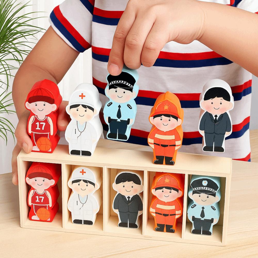Early Educational Character Puzzle Game Matching Game Reasoning Thinking Puzzle Toy Children