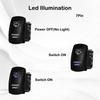 12V 24V Boat Trim Tabs Switch (ON)-OFF-(ON) Momentary Rocker Switch Waterproof Blue Light ON-OFF Toggle Switch With Harness Switches4