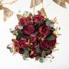 Portable Lightweight Fashion Versatile Reusable Artificial Rose Flower Ball Hanging Flower Ball
