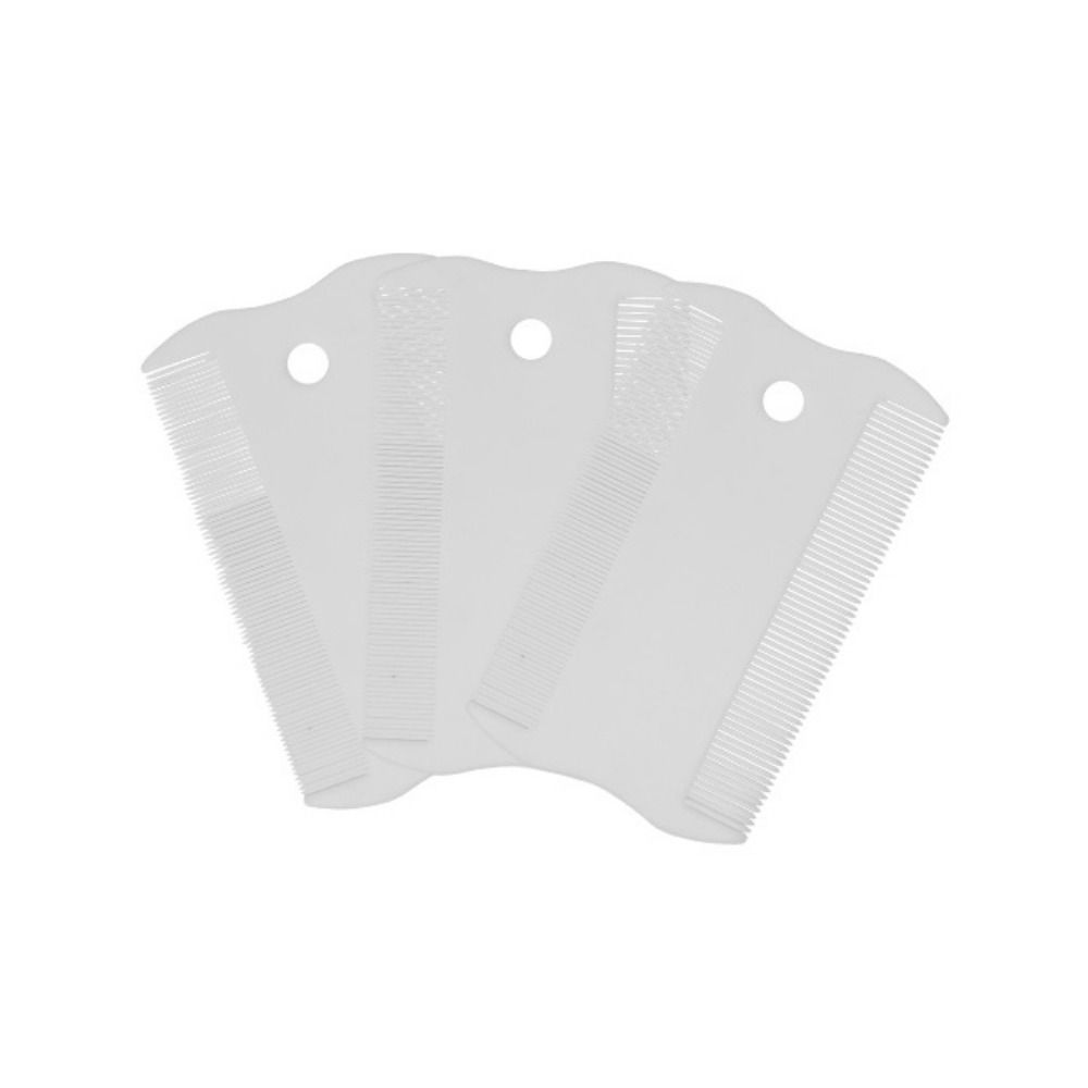 

3 шт./компл. двухсторонние мелкозубчатые расчески для волос от вшей и вшей для детей, собак, кошек, блох, пластиковые расчески для волос, щетка для шерсти домашних животных белый