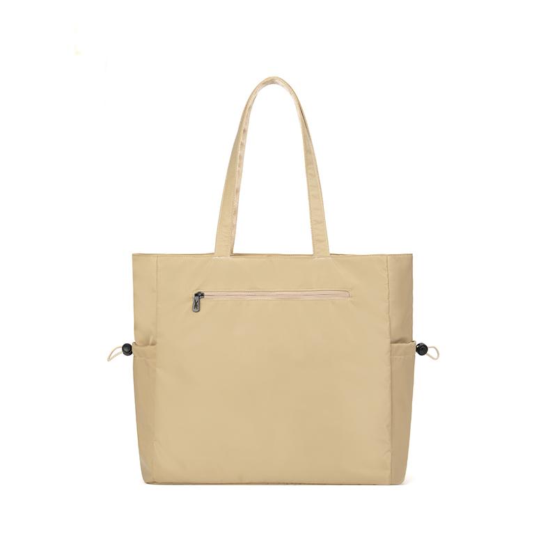New Reebok Fabric Shoulder Bag Unisex Khaki/Black RB250106M