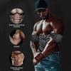 Wireless EMS Muscle Stimulator Toner ABS Abdominal Trainer Body Fitness Massager