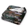 Dracor Malfoye Blanket Dracor Malfoye Flannel Vintage Warm Throw Blankets for Coverlet Autumn/Winter