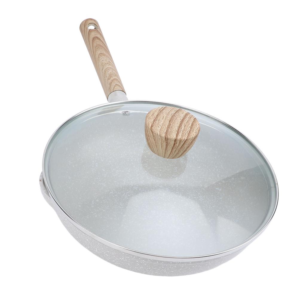 24cm Maifan Stone Frying Pan Professional Prevents Stick Easy Cleaning Efficient Even Heating Cookin