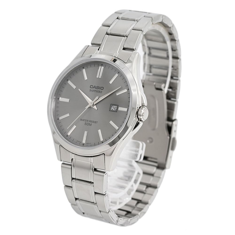 CASIO Analog Quartz STANDARD Silver Gray MTS-115D-8A