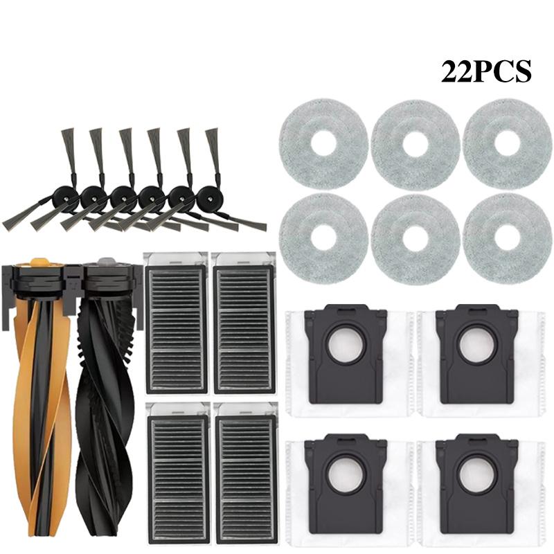 Dreame X50Ultra / X50 Master Vacuums Cleaner Spare Parts Main Side Brush Hepa Filter Mop Cloths Dust Bag Replacement Accessories