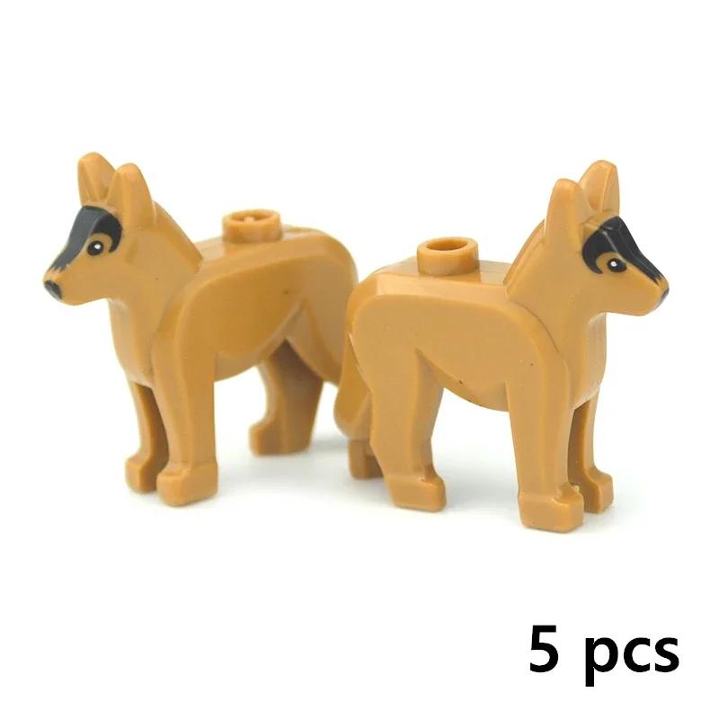 DIY Creative Model Cute Animal MOC Building Blocks Brick Little Pet Zoo Dog Duck Tortoise Penguin Cat Pig Bird Rabbit Toys
