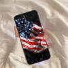 America USA Flag Case For Realme C55 C71 C75 C61 C53 C33 C63 C51 C65 C67 11 12 13 14 15 Pro Plus GT6 GT7 Pro