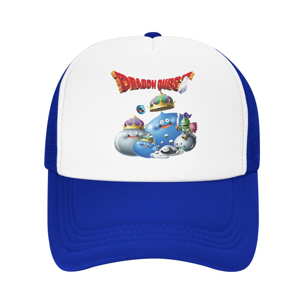 Dragon Quest slime Foam Trucker Hat Unisex Cooling Breathable Mesh Golf Cap Hat Sturdy Sun Hat Adjustbale