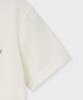 FALLETT Asymmetrical Shirred Top Ivory