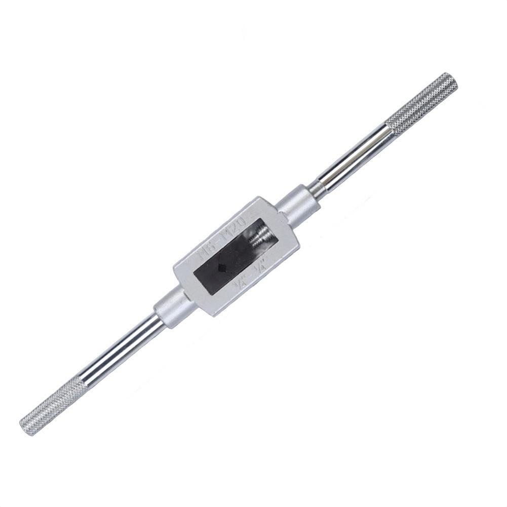 Adjustable Ratchet T Handle Tap Wrench Alloy Steel Hand Tool For M3-8 M6-12 M3-12 M6-20 Taps Construction For Workshop Use
