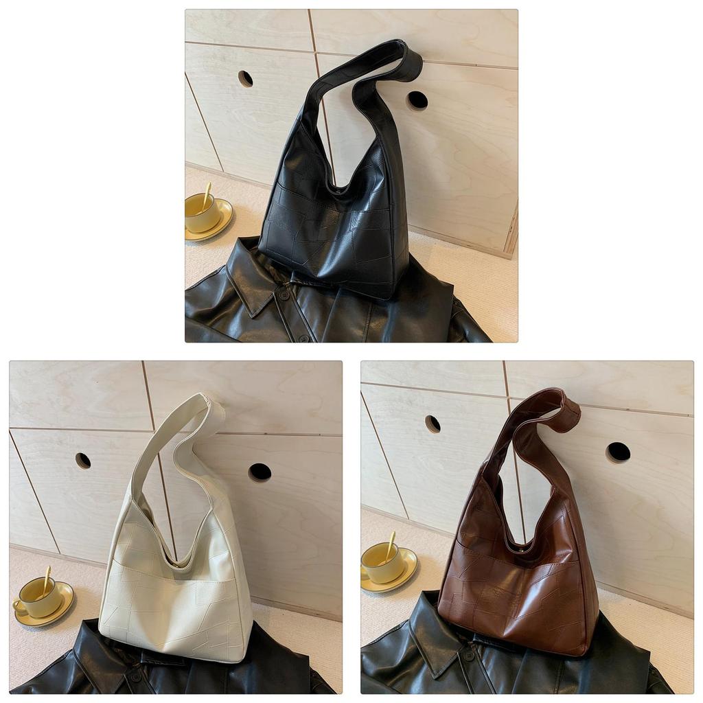 Street Style Pu Bucket Bag With Magnetic Closure For Casual Travel Women