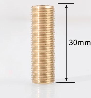 

1/8 1/4 3/8 1/2 3/4 BSP Male Full Thread Lengthen Nipple Brass For Water Tank Bulkhead Union Fitting Home Garden 1l8 BSP ID5.5