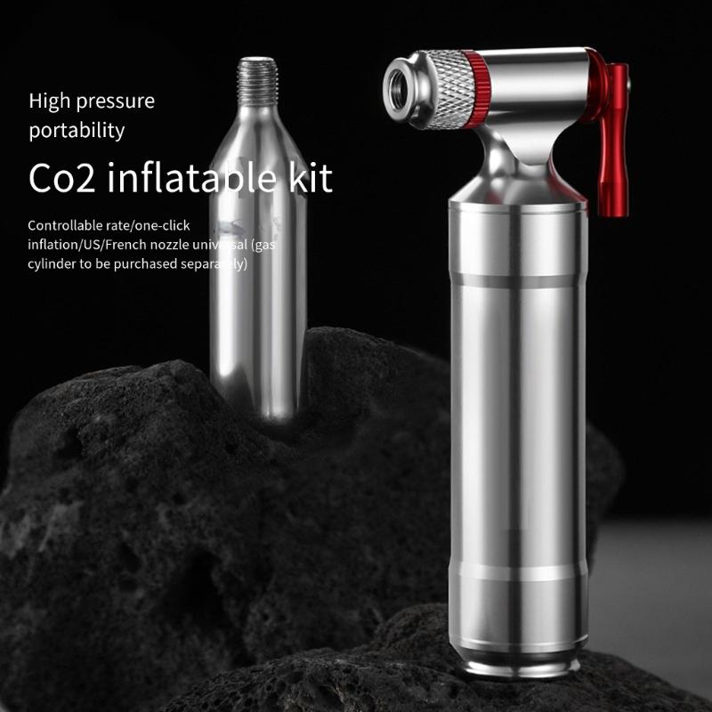 Travel Friendly Bicycles Inflator Quick Tire Pressure Adjustment Bicycles Pumps for Outdoor Sports and Exploration