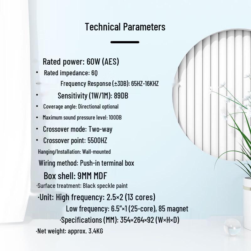 TAKSTAR T6 Slim Professional Speaker (CN Version)