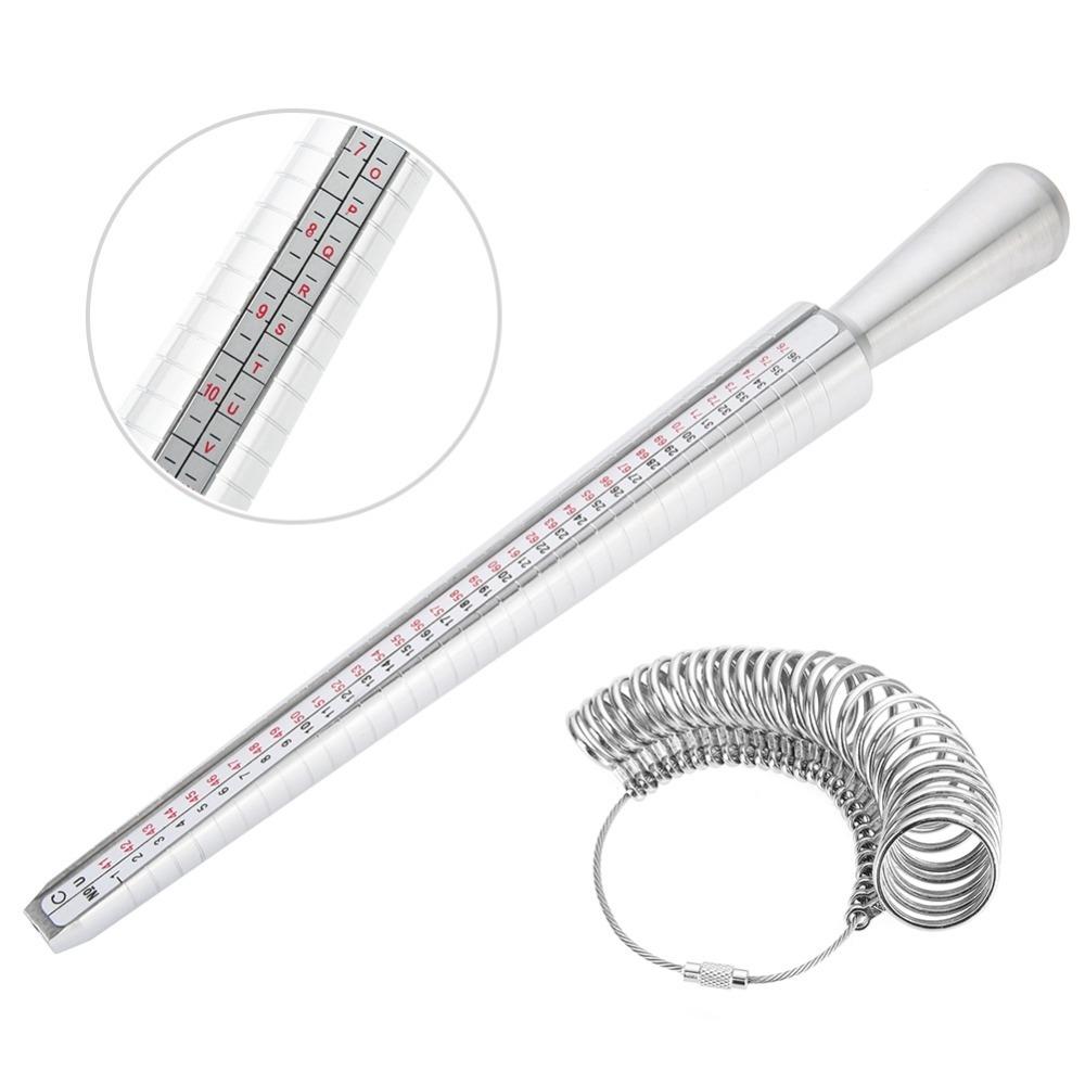 UK Size Measurement Ring Mandrel Stick Dual Measurement Jewelry Measuring Tool  Ring Wedding