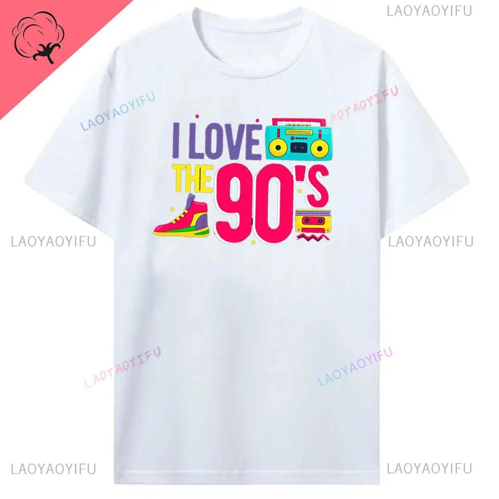 90s Vibe 1990 Style Fashion 90 Theme Outfit Nineties Costume TShirt Funny Graphic Tee Tops Unisex Fashion Clothing Cotton Tees