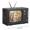 1 Stück 1:12 Puppenhaus Miniatur Fernseher Vintage TV Mit Bild Hausmöbel Modell Dekor Spielzeug