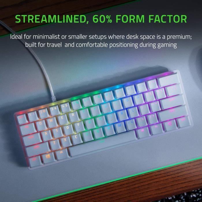 Razer Huntsman Mini Optical Gaming Keyboard Clicky Pourpre Switch US Mercury