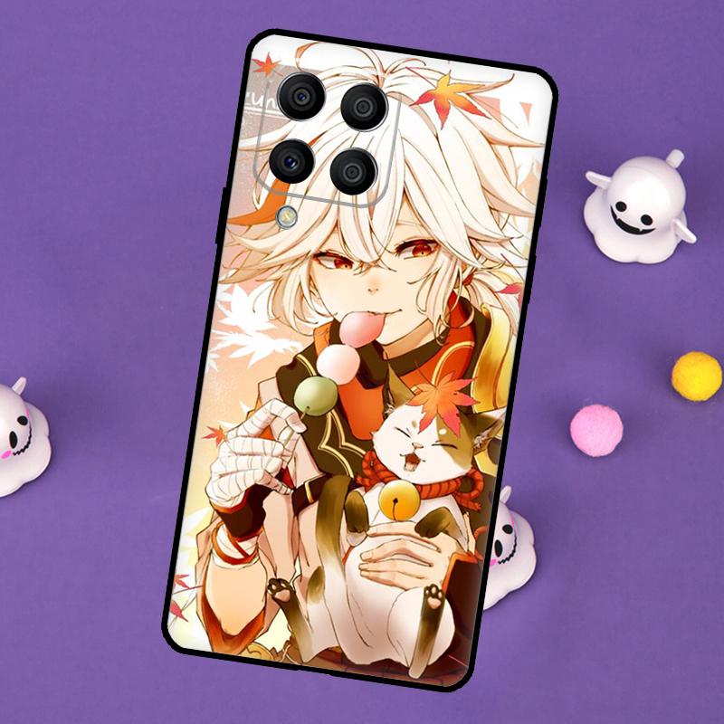 Genshin Impact Kaedehara Kazuha Cover For Samsung Galaxy M11 M51 M31 M33 M13 M23 M53 M15 M55 M14 M34 M54 M20 M32 M52 Case