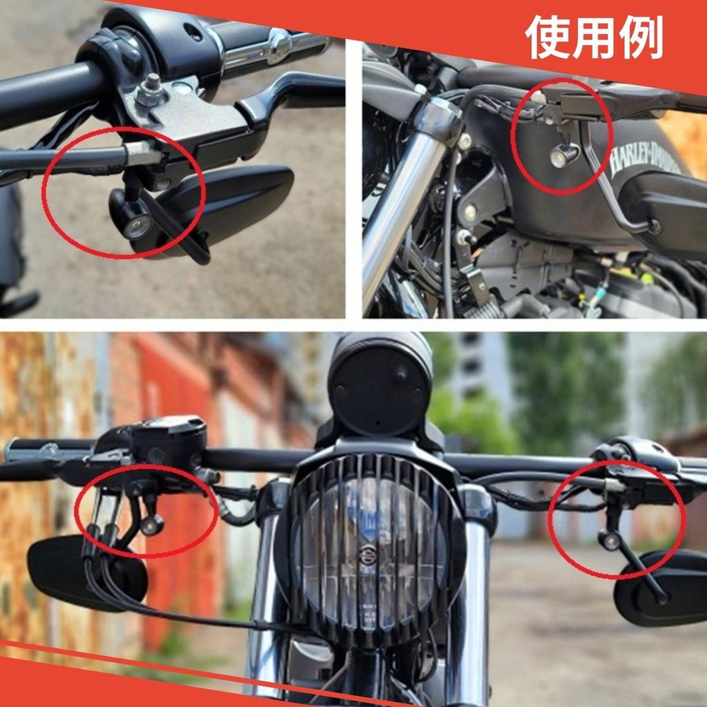 Mamota Motorcycle Turn Signal LED Custom Parts Monkey Small Smoke Lamp Light Waterproof Round