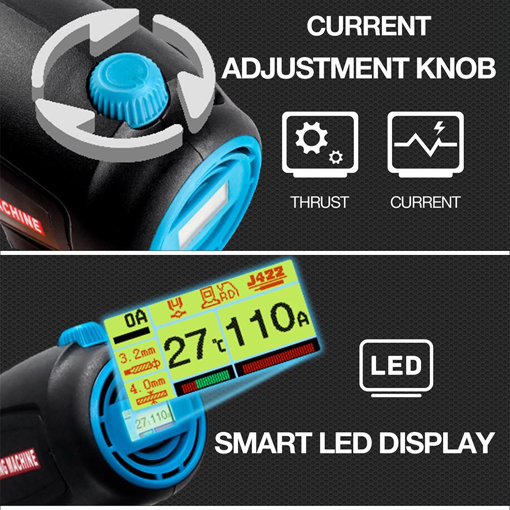 Household Arc Welding Machine Portable Small Electric Welding Machine Automatic Digital Intelligent Welding Tool