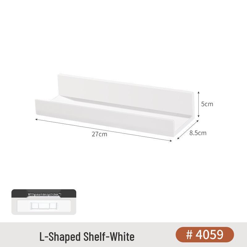 Wall-Mounted Multifunctional Spice and Condiment Rack for Kitchen Storage