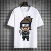 Naruto Casual White Childrens Tshirt Summer New Anime Peripheral Printed Parentchild Outfit Pure Cotton Fashionable Tshirt