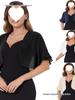 Sommar Chiffong Volangärm Dam Cardigan Topp
