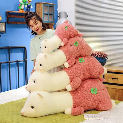 New Style Alpaca Doll Children's Sleeping Pillow On The Bed Cartoon Cute Plush Toy
