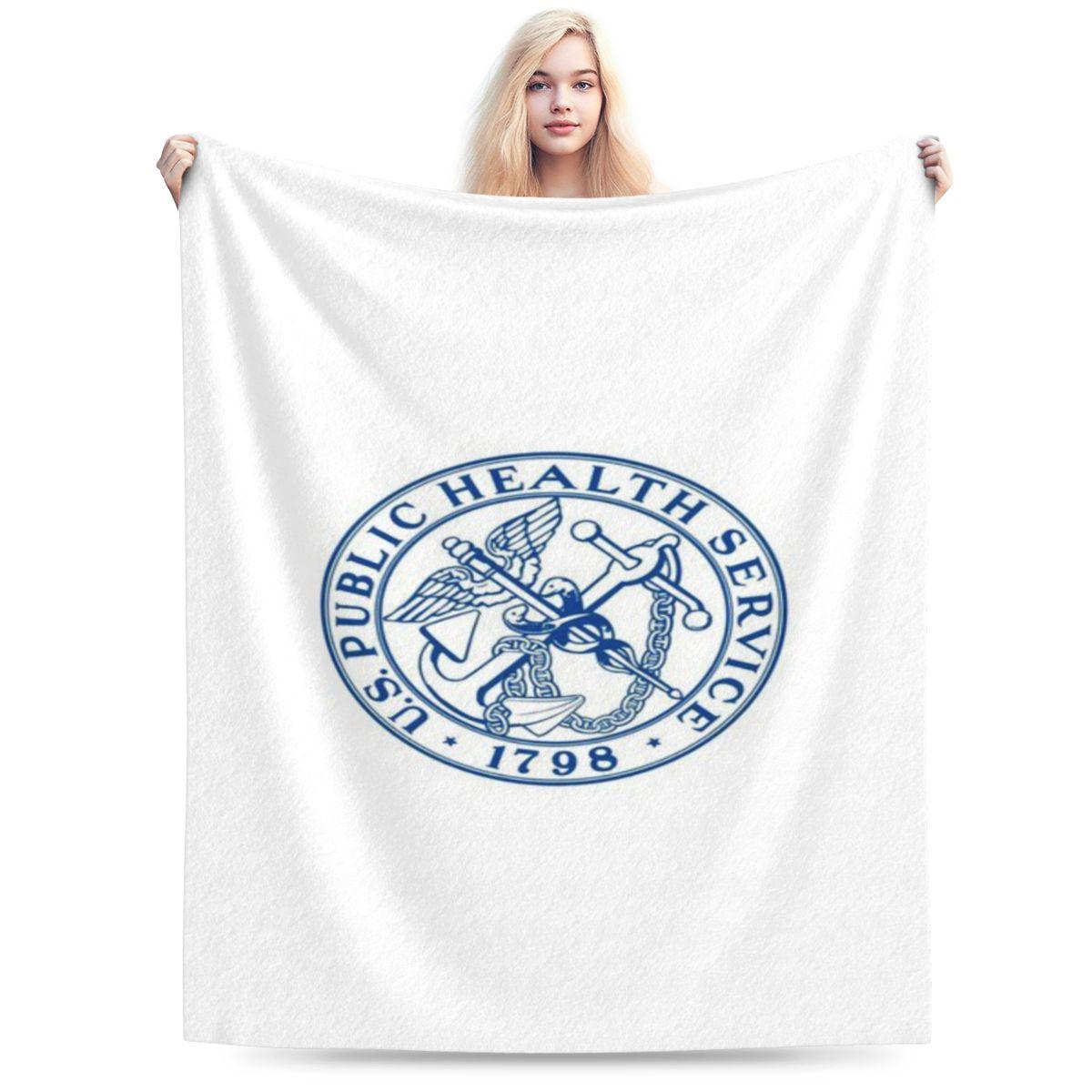 

U S Public Health Service 1798 Logo Personalized Warm Decorate Home An UltraSoft Micro Fleece Blanket 75x100cm