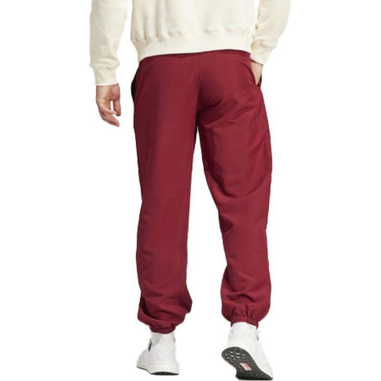 Adidas Sports Pants Men's Dark Red Moderate IT9047