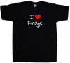 I Love Heart Frogs T-Shirt