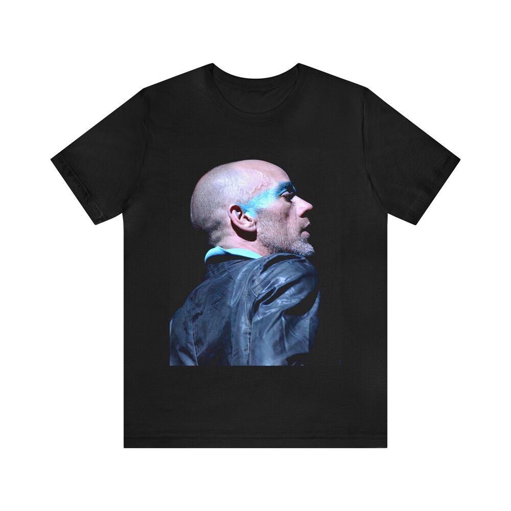 REM - Michael Stipe, Aesthetic Unisex T-Shirt, Aesthetic Clothing, Minimalist B Unisex T-Shirt XXXL