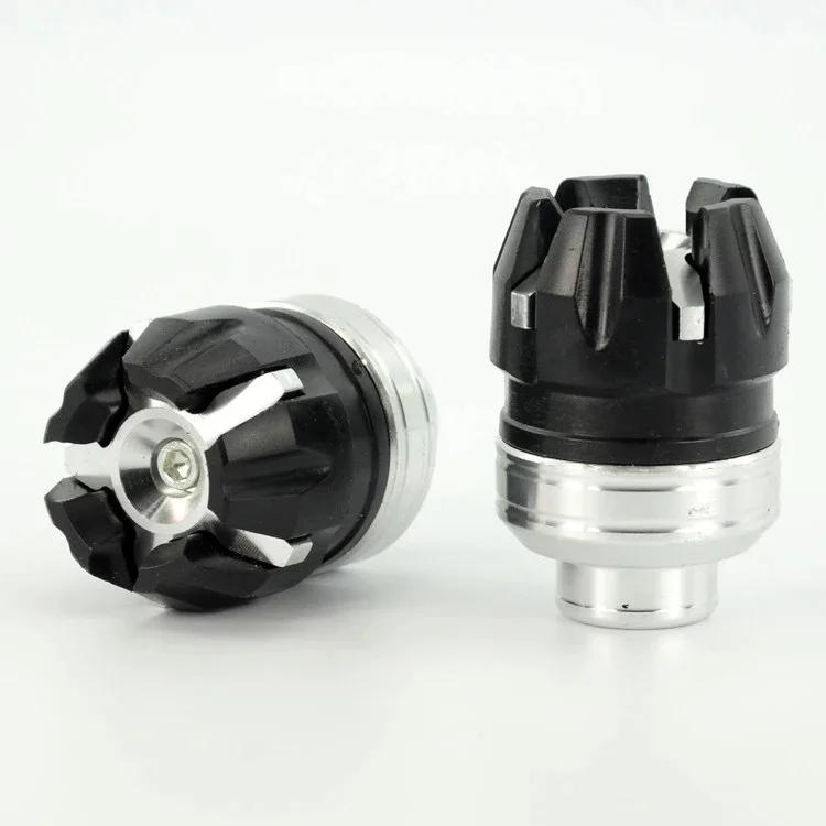 S Universal Motorcycle Front Suspension Protection Cup Anti Collision Frame Slider Falling Protector Aluminumalloy Moto Parts