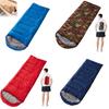 Adult Camping Sleeping Bag With Envelope Design And Warm Filling For Spring And Fall Adventures