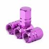 4-Piece Universal Aluminum Wheel Hub Valve Caps - Dustproof Waterproof Stem Covers for Cars Motorcycles Trucks Stem Caps1