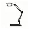 Portable Foldable Magnifying Desk Lamp for Beauty, Tattoo, Manicure, and Maintenance Tasks