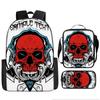 Skull Schoolbag for Primary School Students, Kindergarten New Schoolbag for Boys and Girls, Grades 2345 and 6