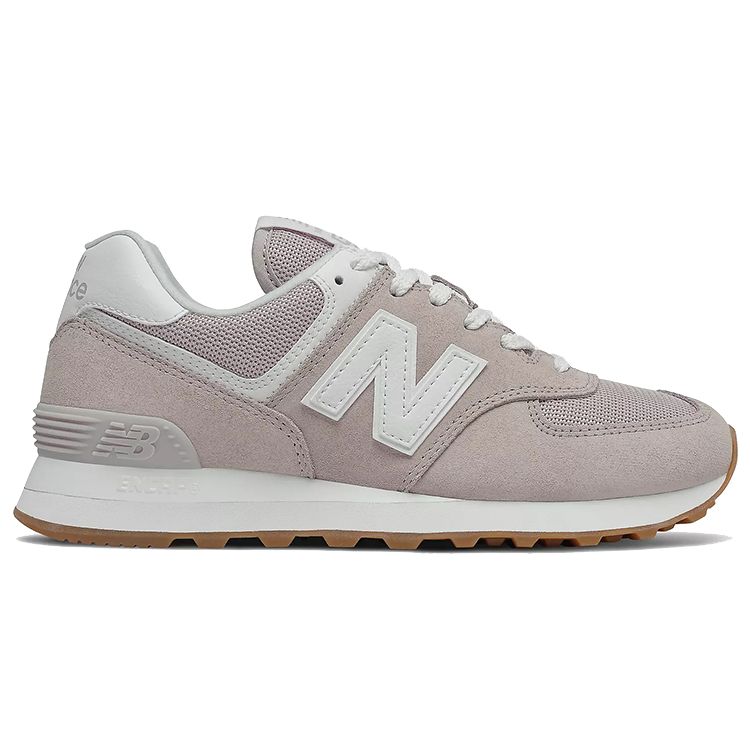 New Balance 574 Zapatillas Deportivas para Mujer Madera de Palo Marrón Blanco WL574PA2