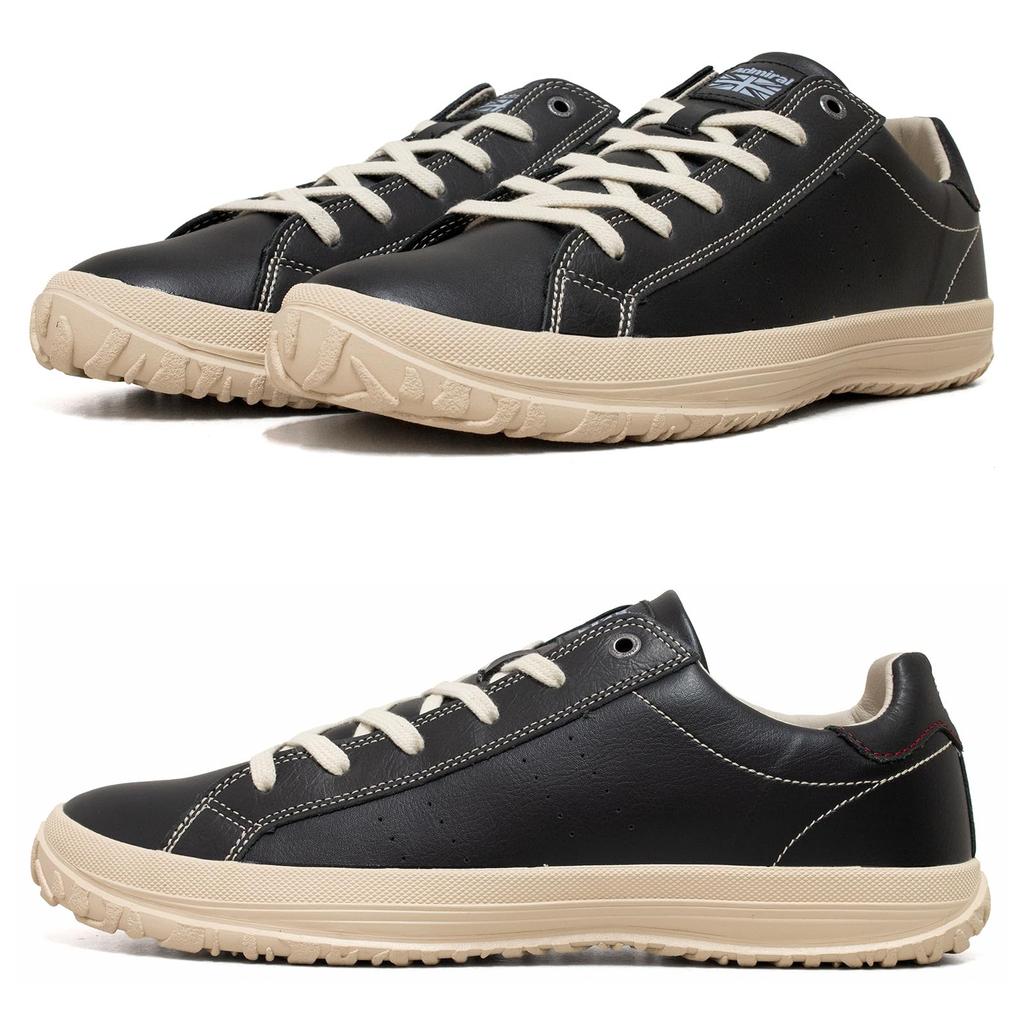 Admiral LEO AD815 Herren-Sneakers, Schwarz, Größe 25,5 cm