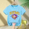 Soft Cotton T-Shirt for Girls, 2026 Movie Design,Children's Clothing,Gifts for K-Pop Demon Hunters Fans, Fashionable Casual Tops
