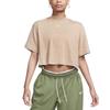 Nike T Shirts Women's Brown Half Turtleneck DQ6197-200