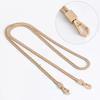 Golden Bag Chain Accessories Metal Extension Chains Underarm Crossbody Shoulder Belt Replacement Bags Strap For Women's Bag